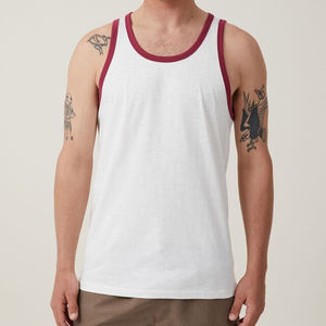 Camiseta sin Mangas de Moda para Hombre, Tallas Grandes, Última Tendencia, Personalizada, de Alta Calidad, Algodón Orgánico al por Mayor - Product Image 3