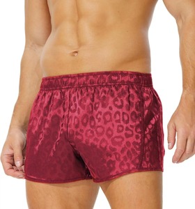 Short de fitness à séchage rapide dynamique et écologique pour hommes, pantalon trois-quarts double couche anti-éblouissement, solide, course à pied dans la rue - Product Image 6