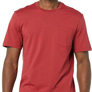 Haute qualité 300 grammes poids lourd hommes Slim Fit T-Shirts à manches courtes marque personnalisée motif solide t-shirts vierges en gros - Product Image 1