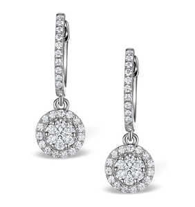 Boucles d'oreilles en diamant de culture, taille brillant, EF VS, or blanc 18 carats, 8 grammes, 1,5 carat, style tendance, fabrication directe de l'usine Vala Brothers - Product Image 6