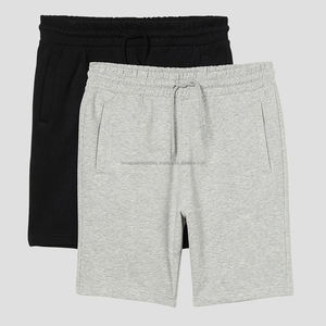 Shorts en jean bleu délavé et déchiré style streetwear pour homme, coupe slim, taille élastique, séchage rapide, 100% coton uni - Product Image 1