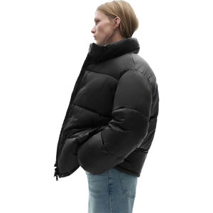 แจ็คเก็ตขนเป็ดมีฮู้ดสำหรับผู้ชาย, เสื้อโค้ทกันน้ำกันน้ำน้ำหนักเบากันลมกันลม - Product Image 4