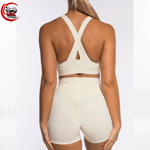 ชุดกีฬาของผู้หญิงมาใหม่กระโปรงกอล์ฟตกแต่งเข็มขัดลายทึบชุดแบดมินตันกางเกงขาสั้นสำหรับใส่เล่นกีฬาโยคะ - Product Image 2