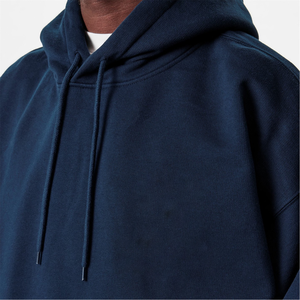 Sweat à capuche à la mode avec poches kangourou Sweat à capuche de couleur unie pour hommes Casual Comfy Pullover Hoodie pour un usage quotidien Fabriqué au Pakistan - Product Image 5