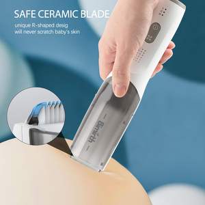 Cortadora de Pelo para Bebés Recargable por USB, Silenciosa, Inalámbrica, Resistente al Agua, con Batería - Product Image 1