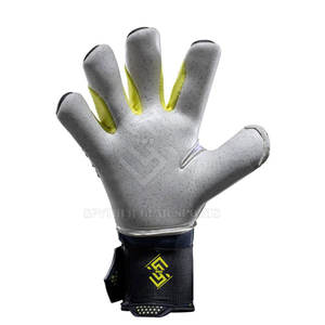 Gants de gardien de but de football professionnels de haute qualité, nouveau design, avec latex antidérapant, fermeture à boucle et crochet, protection des doigts pour hommes - Product Image 4
