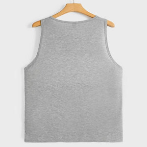 Débardeur sur mesure respirant et à séchage rapide pour hommes, vêtements de sport, tenue d'entraînement, prix bas, débardeur homme - Product Image 2