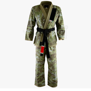 MMA ชุด BJJ/คาราเต้ชุดเย็บปักถักร้อยสไตล์ Unisex ต่อสู้ KICK Boxing มวยไทย Jiu Jitsu ชุด - Product Image 3