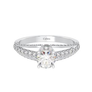 Anillo con forma básica para mujer, Plata de Ley 925 con piedra CZ, corte brillante, joyería fina de alta calidad para fiesta, hecha en Vietnam - Product Image 6