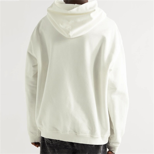 2025 vente en gros de haute qualité Streetwear personnalisé hommes sweats à capuche pas de pull 100% coton surdimensionné sweat à capuche lourd pour unisexe - Product Image 2