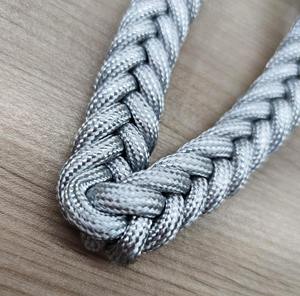 Nouveau cordon d'épaule uniforme Aiguillette tactique en argent doré de haute qualité pour accessoires uniformes tactiques - Product Image 3