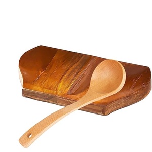 2024 superventas cuchara de madera descanso cuchara decorativa en forma de tenedor para el hogar cocina restaurante regalo de boda ornamento - Product Image 1