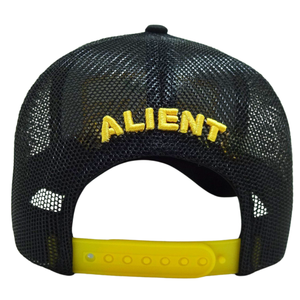 Casquette de camionneur personnalisée avec broderie 3D Panneau avant Mesh Dos Bord incurvé Casquette Snapback réglable Vietnam Couvre-chef OEM Usine - Product Image 3