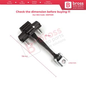 BDP1539 sangle de limiteur de contrôle d'arrêt de porte arrière pour Dacia Duster MK2 HM 2017-2024 pièces automobiles Bross de Turquie 804300992R - Product Image 6