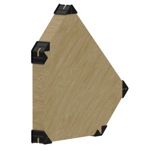 Caractéristique recyclable de protecteur de bord économique du coin 50 mm de EE-50 - Product Image 3