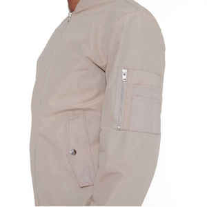 Breathable Suit <b>One</b> Piece Winter Zipper New Windbreaker Suit Outdoor <b>Waterproof</b> Custom logo Men Bomber Jacket - Product Image 4