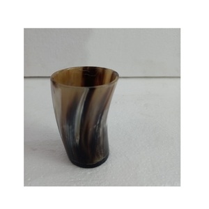 แก้วน้ำลายฮอร์นไวกิ้งฮอร์นแกะสลักเป็นมิตรกับสิ่งแวดล้อมสำหรับของขวัญ - Product Image 2