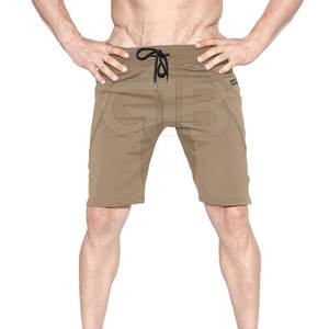 Pantalones cortos de fitness para hombre de último diseño 100% algodón patrón sólido estilo casual tamaño adulto fabricación paquistaní - Product Image 4