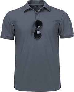 Vente en gros de chemises en toile solide de meilleure qualité pour hommes respirantes séchage rapide anti-rides durable dernière arrivée vente chaude - Product Image 5