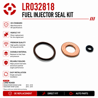 Joint d'étanchéité d'injecteur de carburant de haute qualité OE LR032818 pour Land Rover Range Rover Discovery Freelander Pièces automobiles