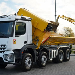 Camion benne d'occasion Mercedes-Benz Arocs 3243 Euro 6, modèle 2021, premier propriétaire - Product Image 2