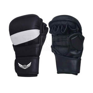 ถุงมือซ้อมมวย MMA มอบการรองรับข้อมือที่ดีเยี่ยมเพื่อป้องกันสายพันธุ์และเคล็ดขัดยอกด้วยถุงมือ MMA - Product Image 1