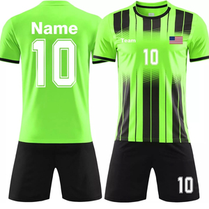 Uniforme de Fútbol al por Mayor 2026, Último Diseño, Logotipo del Equipo Personalizado, Nombre, Número, Manga Corta, Secado Rápido, Malla, Kit de Sublimación - Product Image 4