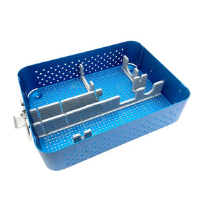 Bandeja Cuadrada de Acero Inoxidable 304 de 22*11*2cm para Instrumentos de Laboratorio, Herramientas de Tatuaje, Bandeja Quirúrgica Dental, Autoclave Manual - Product Image 3