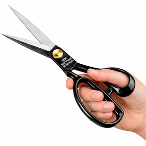 Ciseaux de tailleur professionnels en acier inoxydable, robustes et tranchants, pour la couture, le textile et l'usage industriel - Product Image 2