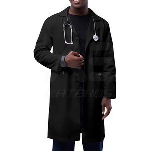 Bata de Laboratorio Personalizada con Etiqueta Privada, MOQ Bajo, Alta Calidad, 100% Algodón, Servicio OEM, Fabricada en Fábrica, Unisex, para Uso Hospitalario - Product Image 1