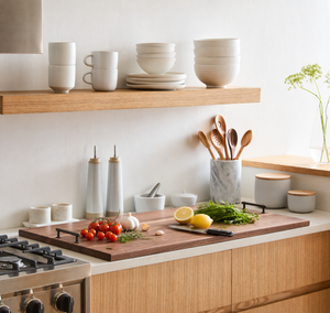 Planche à découper en noyer <span class=keywords><strong>de</strong></span> qualité supérieure avec poignées, grande planche <span class=keywords><strong>de</strong></span> cuisine, planche à découper, planche <span class=keywords><strong>de</strong></span> boucher, en bois, durable - Product Image 4