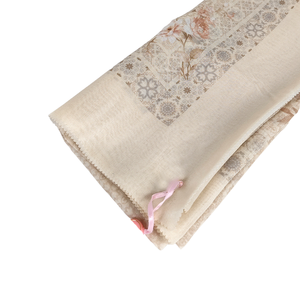 Serie Nara elegante estampado Digital manga corta algodón Hijab bufanda transpirable de moda para mujeres musulmanas traje esta primavera - Product Image 2