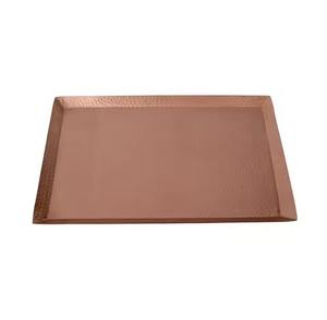 Plateau en cuivre fruits thé utiliser martelé conception fête de mariage vaisselle plateau en cuivre forme rectangulaire - Product Image 4
