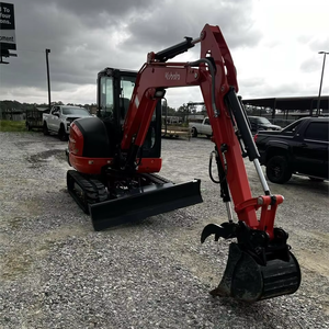 รถขุดขนาดเล็ก Kubota KX040-4 รุ่นใหม่ รถขุดตีนตะขาบ รถขุดไฮดรอลิกขนาดกะทัดรัด สำหรับงานก่อสร้างในฟาร์ม - Product Image 4
