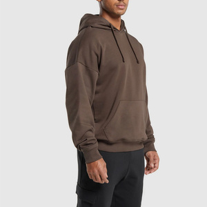 Top Produit Tendance Plaine Blanc Hommes Sweat À Capuche Surdimensionné Léger Et Confortable À Porter Hommes Pull À Capuche - Product Image 3