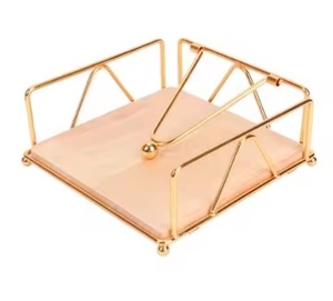 Porta Servilletas de Mesa para Uso en Hoteles, Soporte Metálico Colgante con Logotipo Personalizado, Diseño Moderno, Tamaños Personalizables - Product Image 2