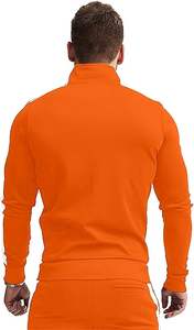 Best Selling High Quality Customized Men's Winter Hooded Printed Tracksuit <b>Sets</b> Regular Fit Breathable Polyester-Cotton New - Product Image 4