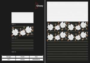 urban interior 300x600mm ceramic wall <b>tiles</b> for bathroom and kitchen glossy matt sugar carving finish interior wall design lux - Product Image 4