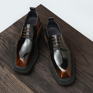 รองเท้าหนังอ็อกซ์ฟอร์ดผู้ชาย คลาสสิก สำหรับงานทางการ  แบบผูกเชือก ทนทานต่อการสึกหรอ - Product Image 3