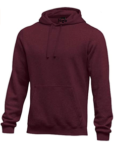 Sweats à capuche unis surdimensionnés personnalisés pour hommes, pull-over 100% coton, automne/hiver, sweat à capuche pour hommes, logo personnalisé, sweats à capuche de haute qualité - Product Image 4
