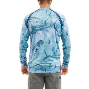 Camisa de Pesca Ligera y Transpirable de Secado Rápido para Hombre, Protección Solar UPF 50, Manga Larga, Estampado por Sublimación, Talla Grande para Adultos, Fácil de Usar - Product Image 2