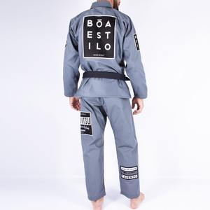 OEM BJJ Gi Logo personnalisé Léger tissage de perles Jiu Jitsu brésilien Kimono Uniforme Arts martiaux en gros Usine - Product Image 2