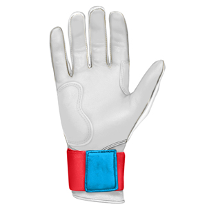 Prix de gros d'usine Gant de frappe de baseball en cuir de chèvre Softball Gant de frappeur de baseball léger et résistant - Product Image 2