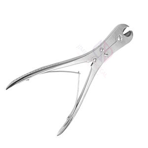 Coupe-goupille de qualité chirurgicale en acier inoxydable grand coupe-fil droit TC coupe-goupille orthopédique vétérinaire lourd de 10 pouces - Product Image 2