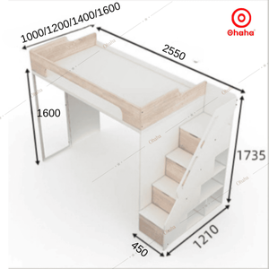 Cama litera inteligente moderna premium Ohaha - GTHD032 - Product Image 4
