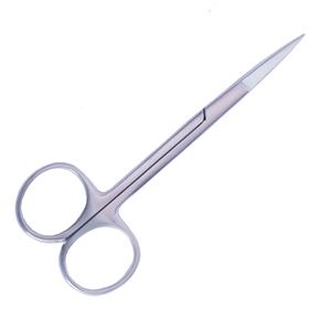 Tijeras GERMAN TC Iris 4,5 "Instrumentos de Cirugía Dental quirúrgica recta - Product Image 3