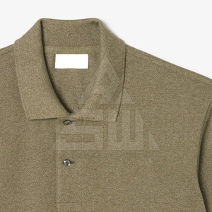 Chemises pour hommes en tricot sur mesure, respirantes, à séchage rapide, manches courtes, haute qualité, fabriquées au Pakistan - Product Image 5