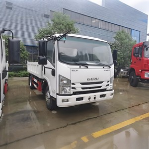 รถบรรทุกอีซูซุ ELF KV100 4x2 พวงมาลัยขวา ยูโร 3 แบบแถวเดียว กระบะยกข้างได้ เครื่องยนต์ดีเซลขนาดเล็ก สำหรับบรรทุกสินค้า - Product Image 3