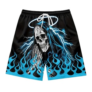 High Street Men's Eco-Friendly Solid Pattern Beach Shorts de Pakistan Plain Dyed - Product Image 5