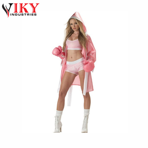 Viky Industries-batas de boxeo personalizadas para hombres, ropa de entrenamiento de calidad Premium, venta al por mayor - Product Image 4